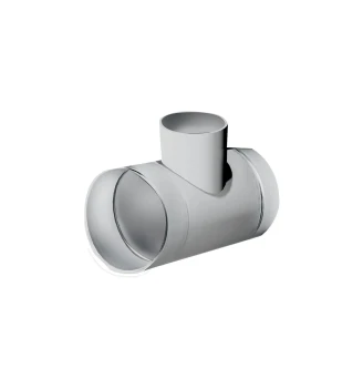 Trójnik spiro iSTREAM STEEL 160
