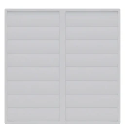 Żaluzja 560mm PCV RAL7035