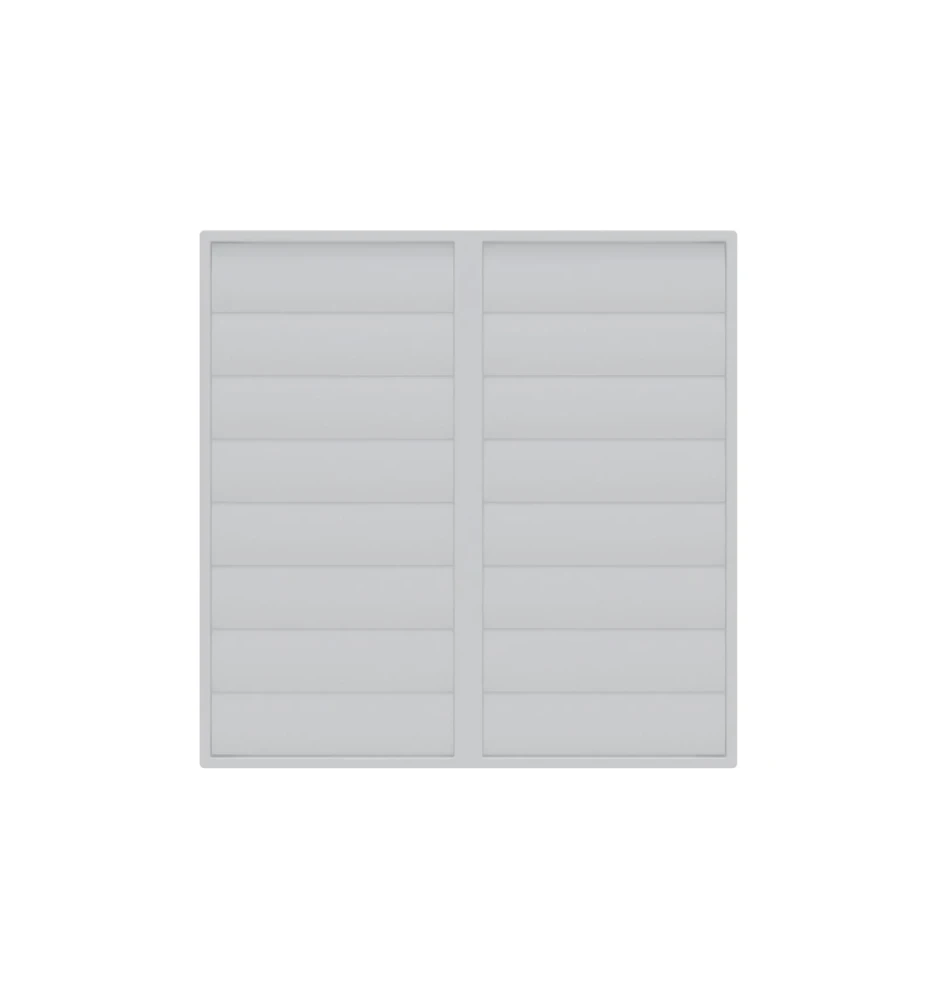 Żaluzja 650mm PCV RAL7035 Żaluzja 650mm PCV RAL7035