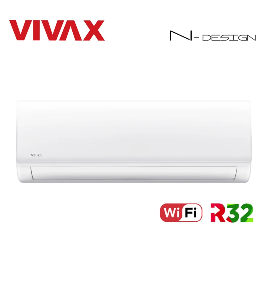VIVAX R Design 3,5 kW ACP-12CH35AERI/I+ (Silv)+ACP-12CH35AERI/O+VIVAX/WiFi RAC