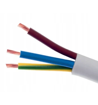 PRZEWÓD KABEL LINKA GIĘTKI OWY H05VV-F 3 x 2,5mm2 ELEKTROKABEL 4m