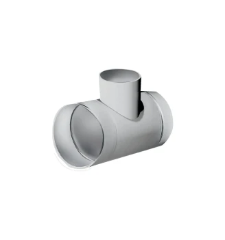 Trójnik spiro iSTREAM STEEL 160