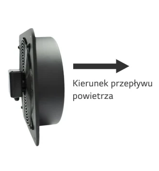 Wentylator Osiowy Płyta Ferono FPT450 1 faza 450mm