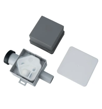 Syfon podtynkowy Ivensis ISN32 R14 do skroplin DN32 - 100x100 mm